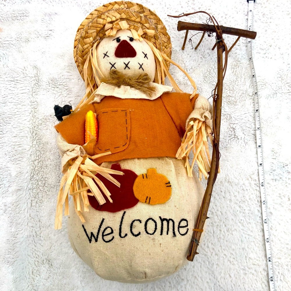 Autumn scarecrow 15ā FALL THANKSGIVING decor